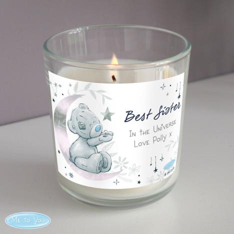 Personalised Moon & Stars Me to You Scented Jar Candle Extra Image 3